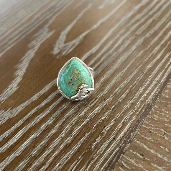 Barse Sterling Silver Turquoise Ring - Picture 7 of 11